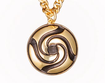 Mini JJK High Button Necklace Pendant