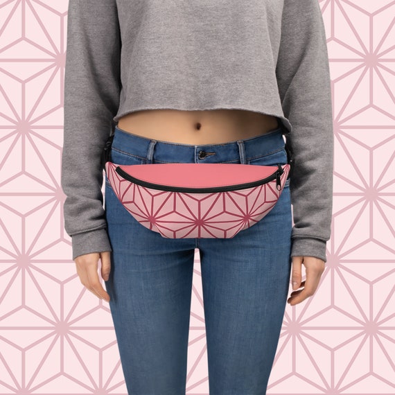 Japanese Traditional All Over Print Fanny Pack Anime Etsy