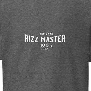 Rizz Master T-Shirt – Funny Gen Z Slang Shirt for Teens