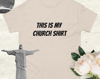 Das ist meine Kirche T-Shirt - Lustige christliche Kleidung