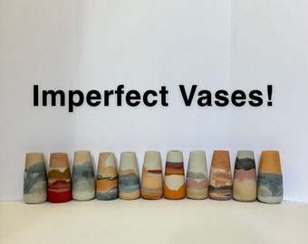 Imperfect Vase!…………….. | Boho pottery | home decor | handmade | bohemian | wildflowers | minimalist | vase | southwestern | modern |