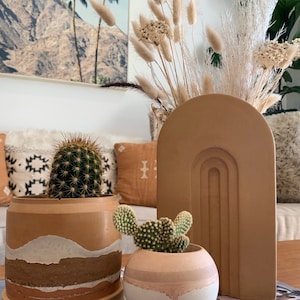 Beton Pflanzentopf Wüstentopf Beton Über pflanzer Kaktus | Etsy