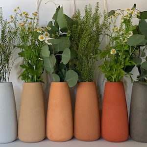 Desert Vase | dried flowers | home decor | boho | modern vase | handmade vase | flowers | planter | plants | gift | housewarming |