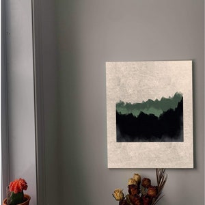 Art print Illustration &#39;Mountain Shadows&#39;