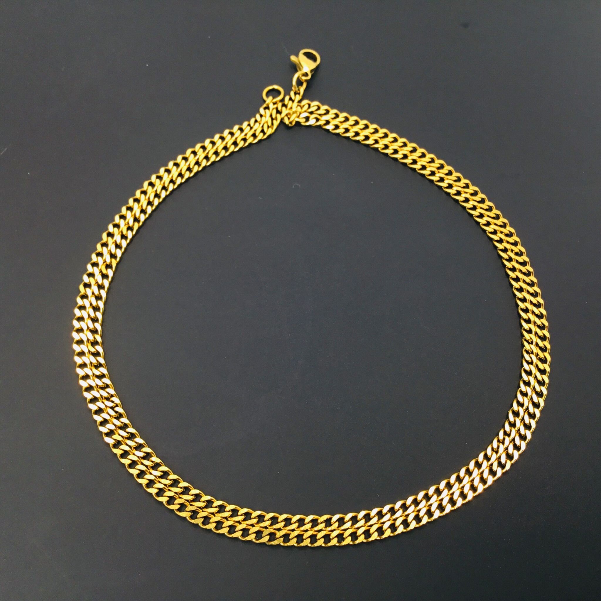 Pure gold necklace 24 carat gold chain. Etsy