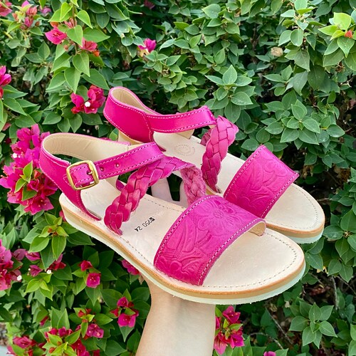 Womens Mexican Handmade Leather Huaraches Sandals Sandalias Etsy