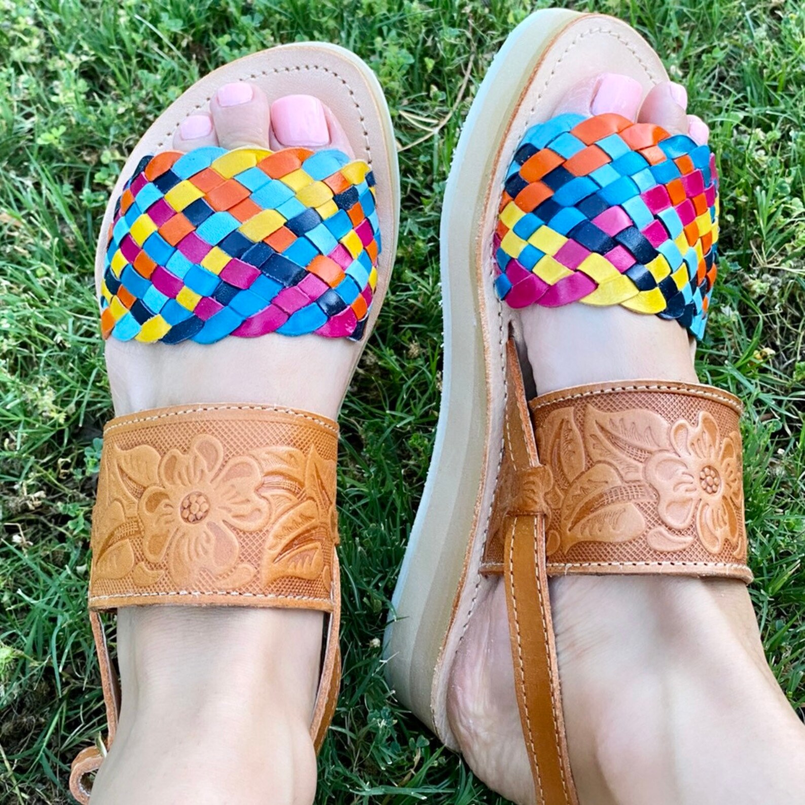 huaraches mexicanos para mujeres