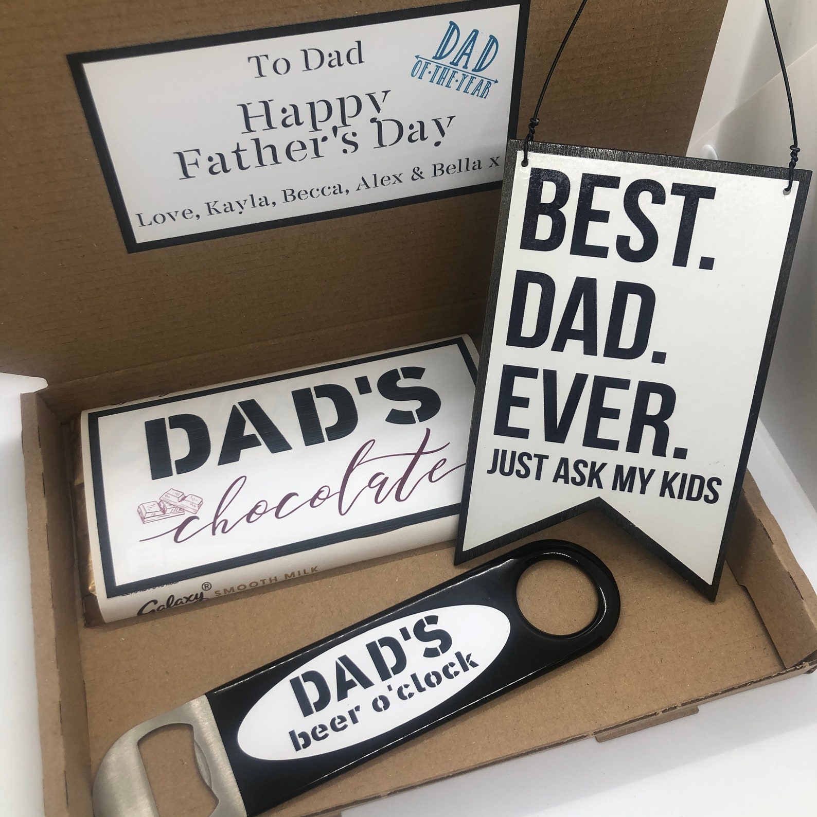 Dad gift box personalised Etsy