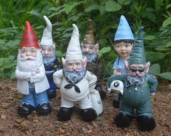 Military Garden Gnomes