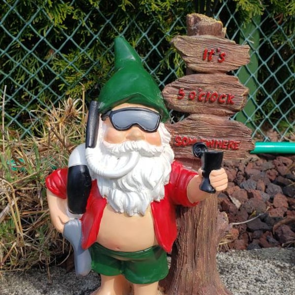 Garden Gnome Scuba Diver