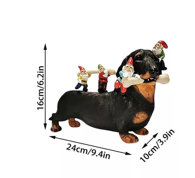 Garden Gnomes on Dachshund Etsy