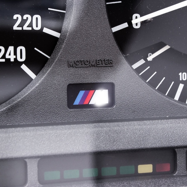 BMW E30 E36 E46 E34 E39 Instrument Cluster M Logo Badge Backlight Compatible PERFECT QUALITY!
