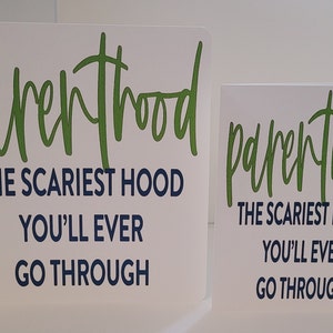 Parenthood Card, Blank Inside,  Baby Shower, Gift, Parents to Be, Mother, Father, Pregnancy, Birth, Child