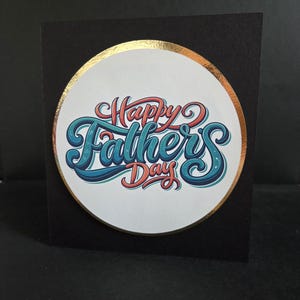 Happy Father's Day Card, Blank Inside, Father, Daddy, Papa, Paw-Paw, Grandad, Grandpa