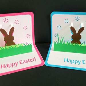Carte pop-up Joyeuses Pâques