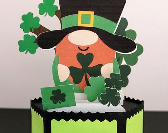 Happy St. Patrick's Day Gnome Pop-up