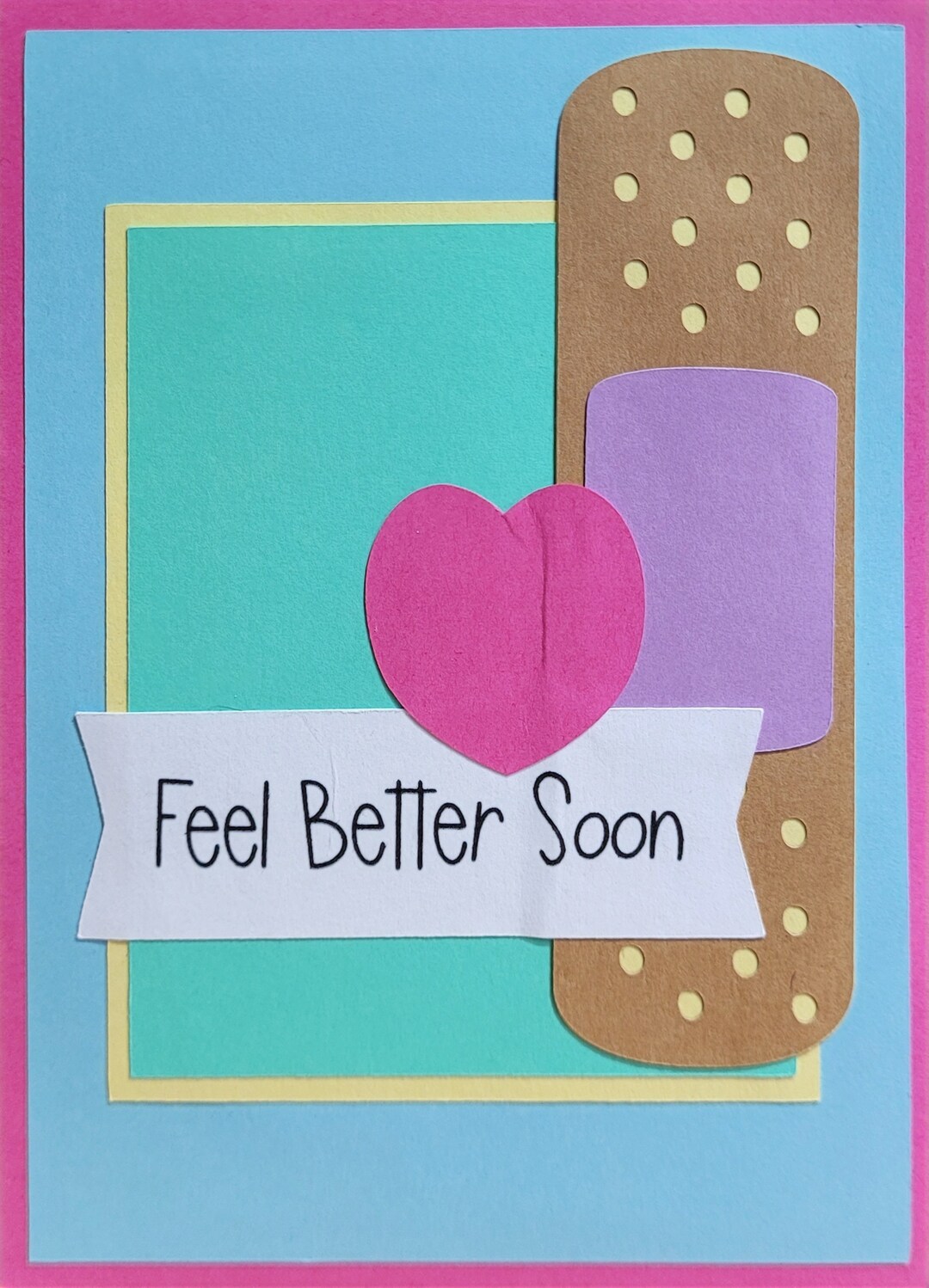 Feel Better Soon Get Well Card, Blank Inside - Etsy