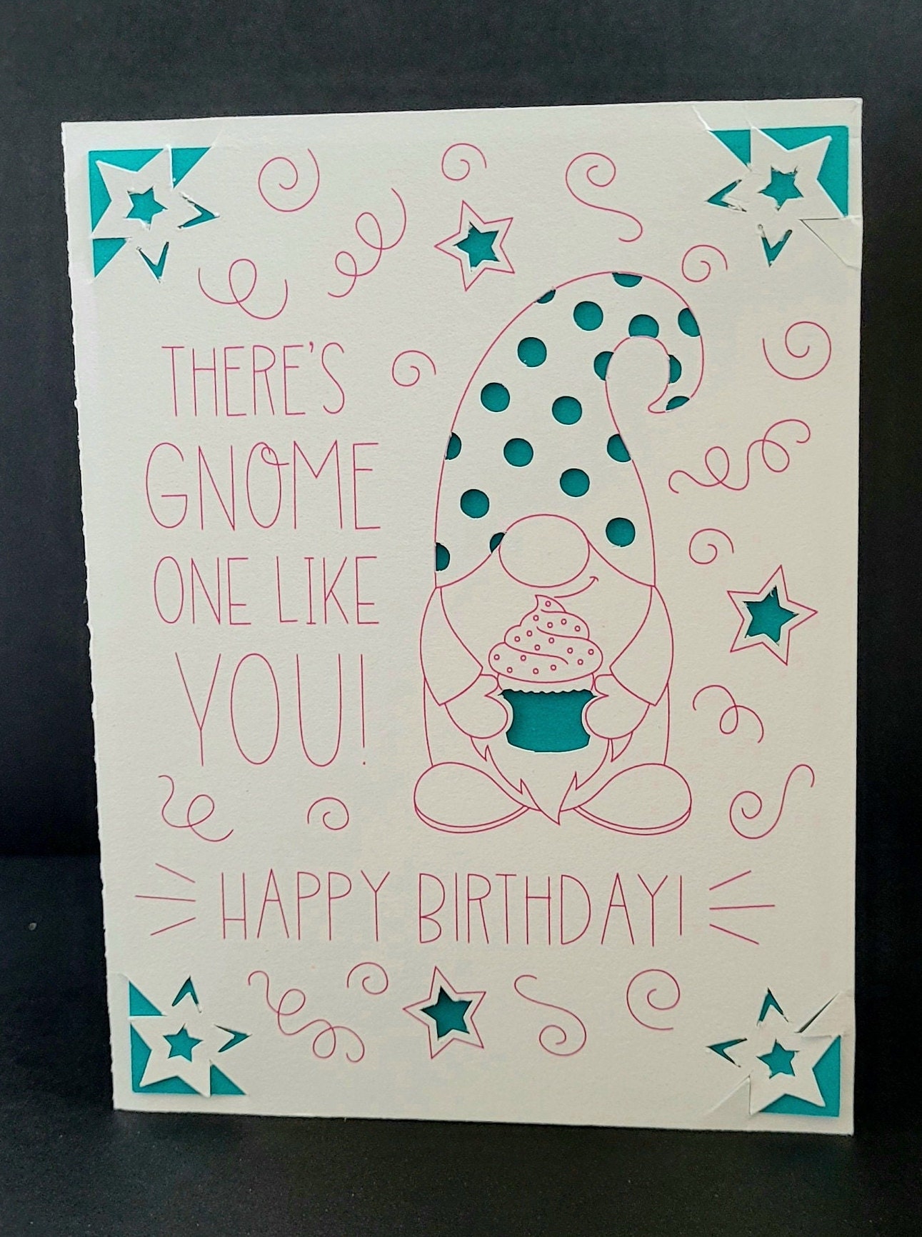 There's Gnome One Like You! Happy Birthday Card, Blank Inside - Etsy