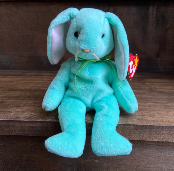 Toys & Games 1996 Ty Beanie Babies Rare Pastel Bunny Trio Hippity