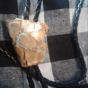 Mookaite Stone Bolo Tie, Handmade Bolo Tie