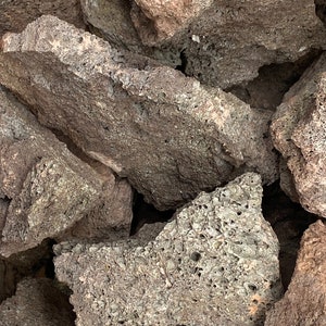 Pure Lava Rock Stones | Terrarium Supplies | Decorative Rocks | Terrarium Decoration | Volcanic Stone |