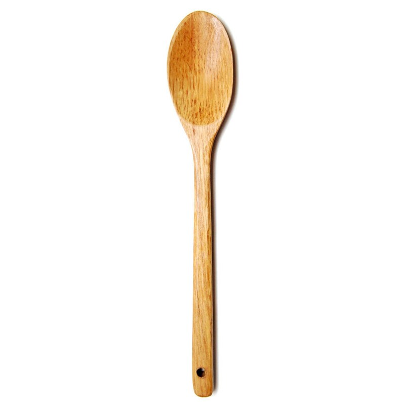 Best price 12.5 Wooden Cooking Spoon for Mixing Baking Serving Kitchen Utensils