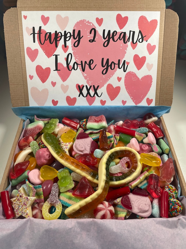PICK 'N' MIX Sweet Box Personalise for Free Made Etsy