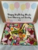 BIRTHDAY Sweet Box Pick N Mix - Letter Box Sweets - Personalised - Birthday Sweets - Party