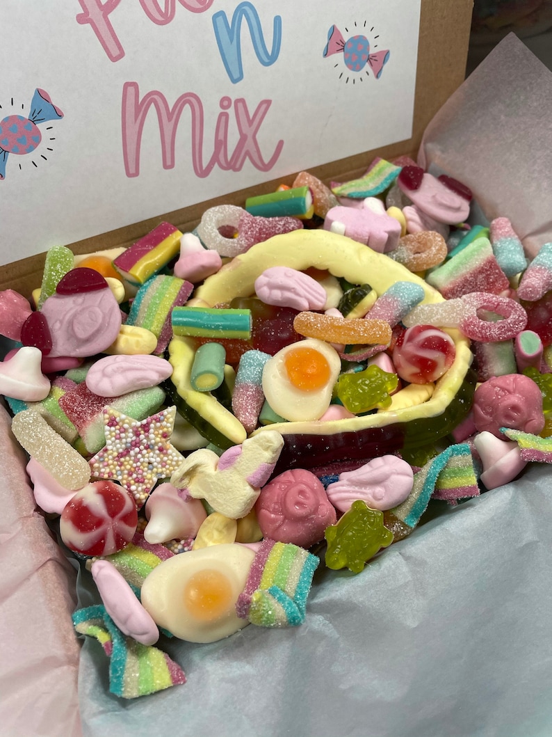 PICK 'N' MIX Sweet Box Personalise for Free Made Etsy