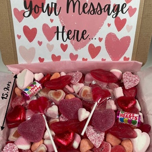 SWEETHEART Sweet Box - Pick N Mix - Personalised - Husband - Wife - Love - Boyfriend - Girlfriend - Fiancé - Fiancée