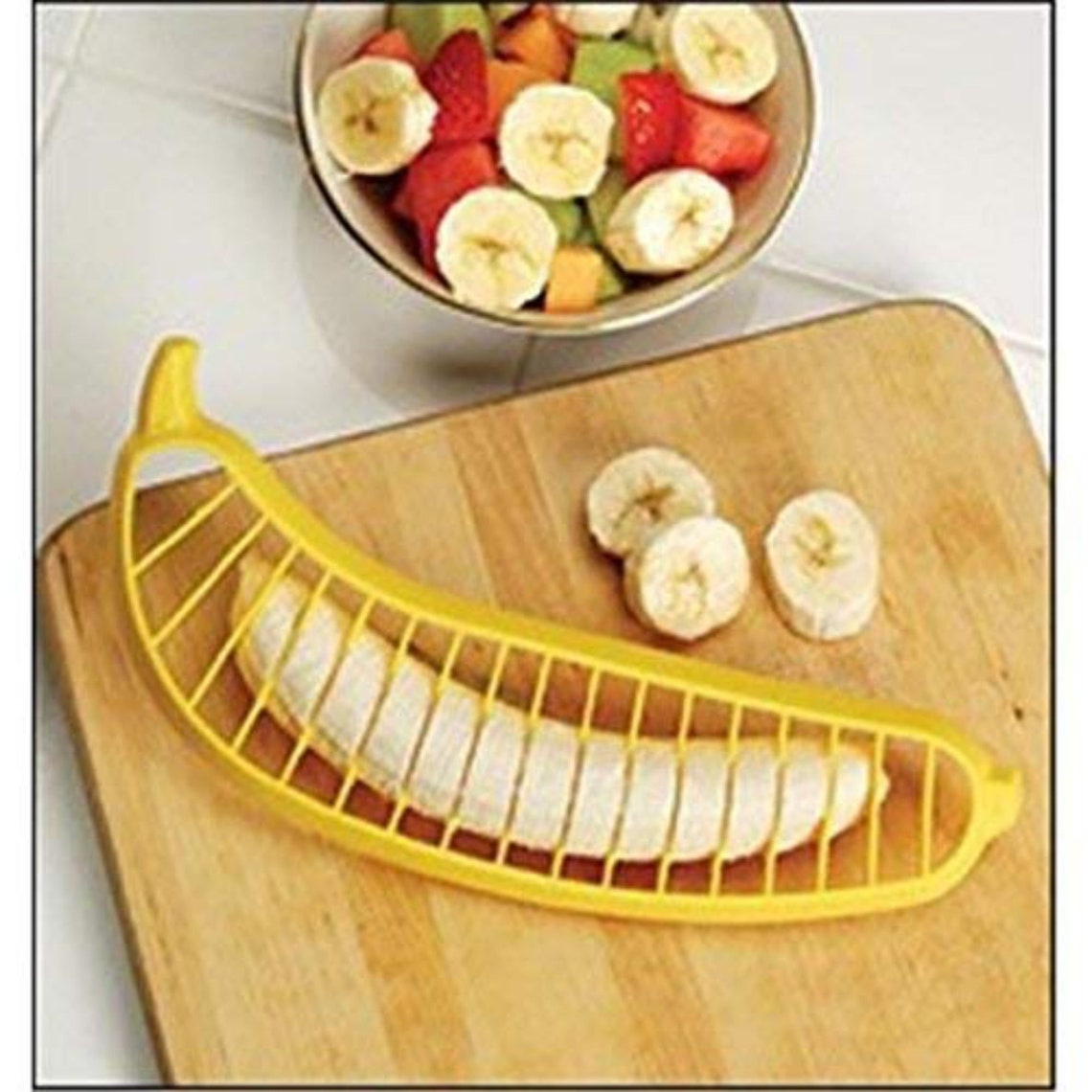 Banana Slicer Chopper Cutter Plastic Banana Make Tool Fruit Etsy