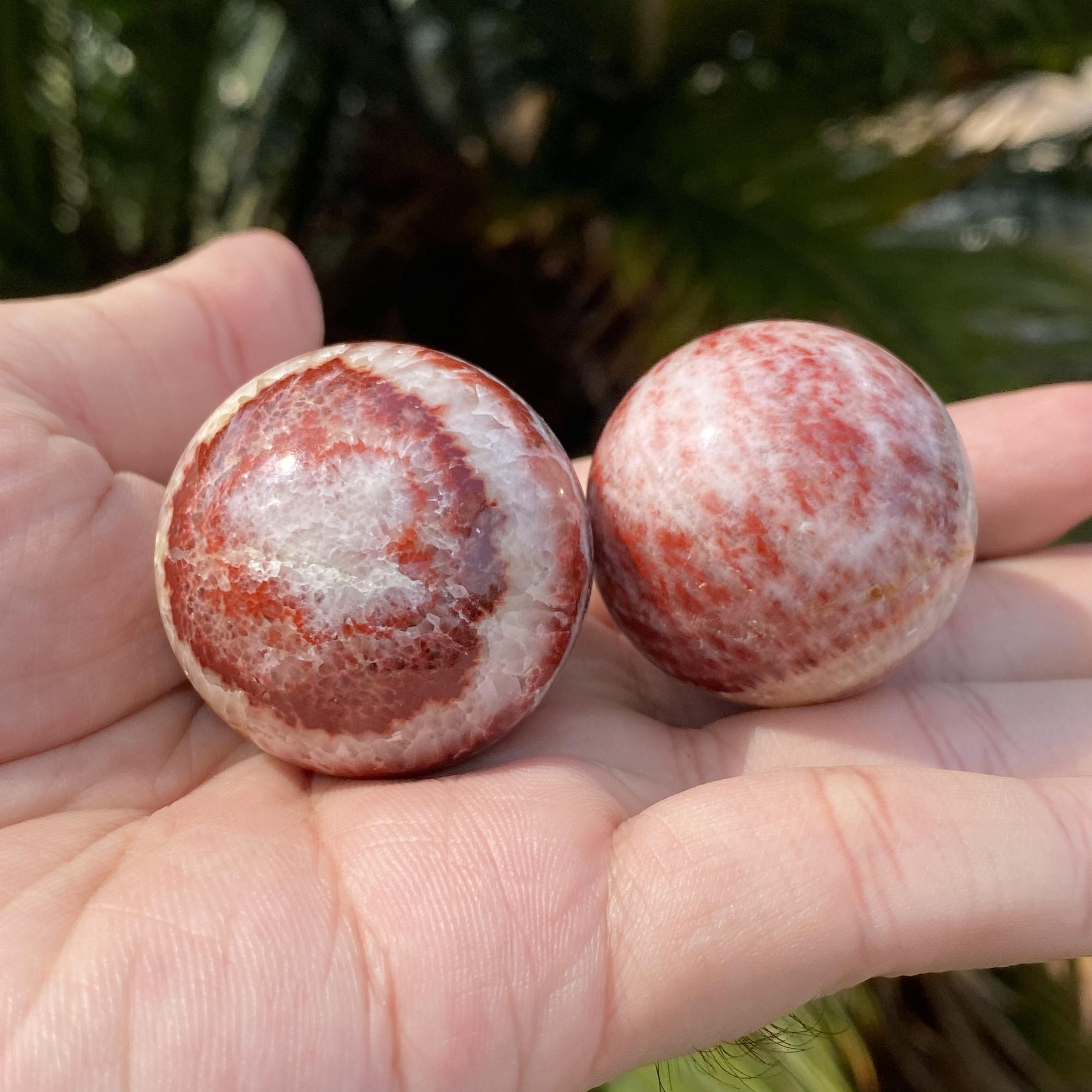 Dali Jasper Sphere Gemstone Sphere Crystal Ball Mineral Etsy