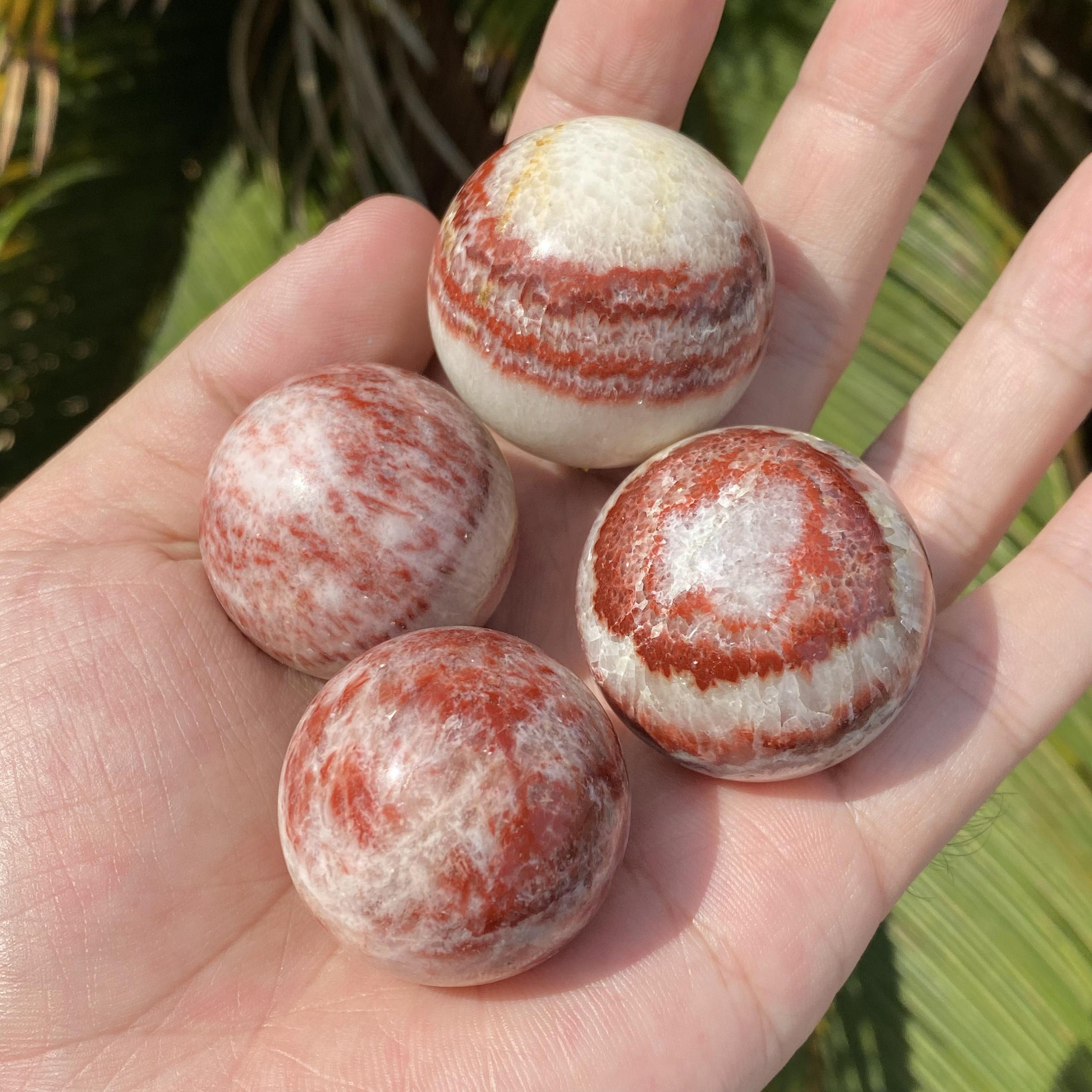 Dali Jasper Sphere Gemstone Sphere Crystal Ball Mineral Etsy