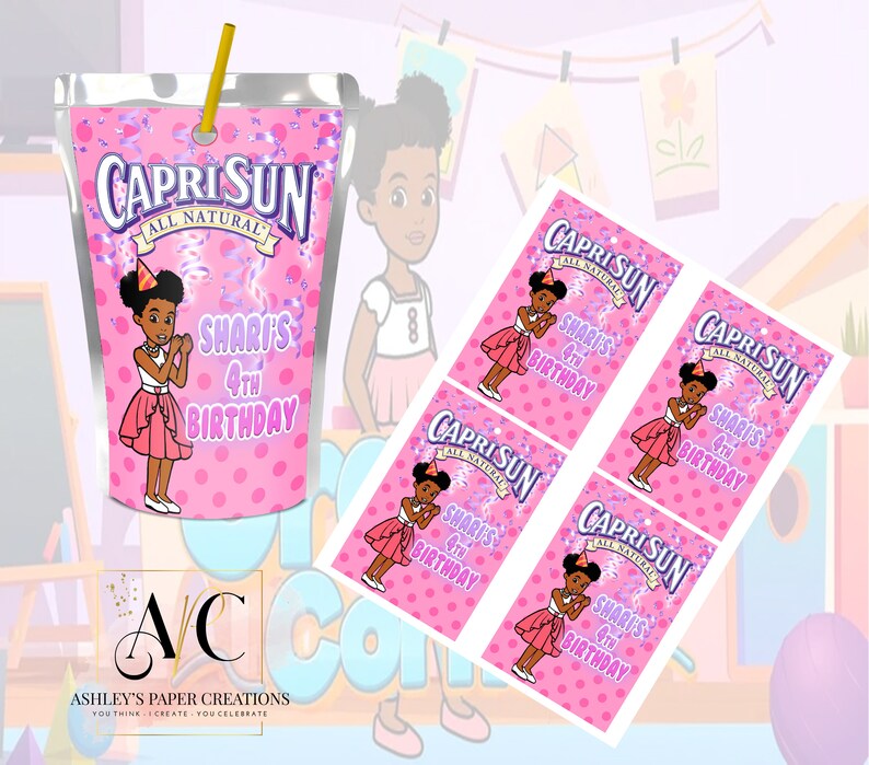 Gracie Corner Party Pack Gracie Corner Birthday Labels Etsy UK