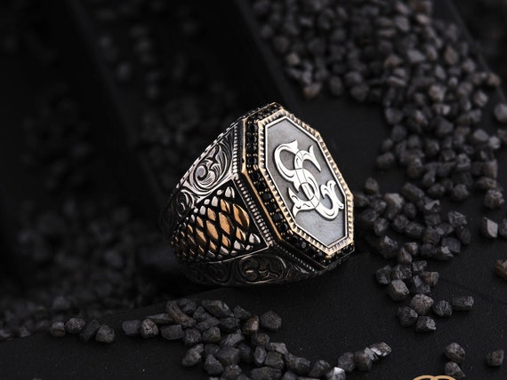 Monogram promise ring deals