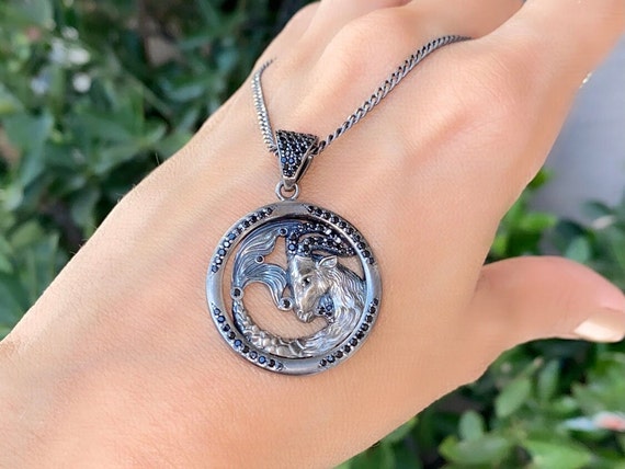 Capricorn Handmade Sterling Silver Men 