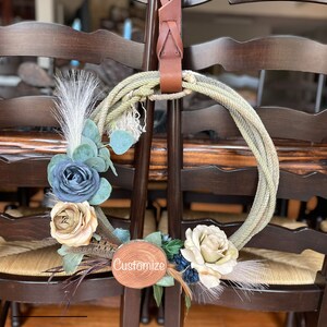 Custom Western Rope Wreath