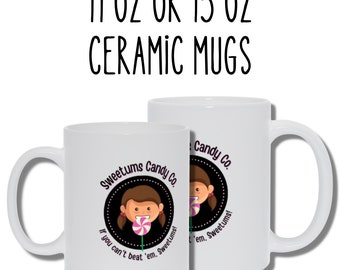Sweetums Candy Company Mug Parks & Recreation Fanart Caffè in ceramica