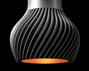 Pendant Light, Modern Accent Lamp Shade, Mood and Ambient Lighting for Living Room, Dining