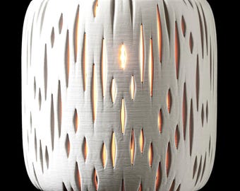 Birch Moody Accent Pendant Light | Calm Lighting for Dining & Living Spaces | Eco-Friendly Decor