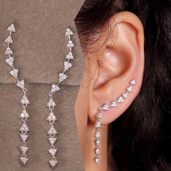 Swarovski Ear Cuff Etsy