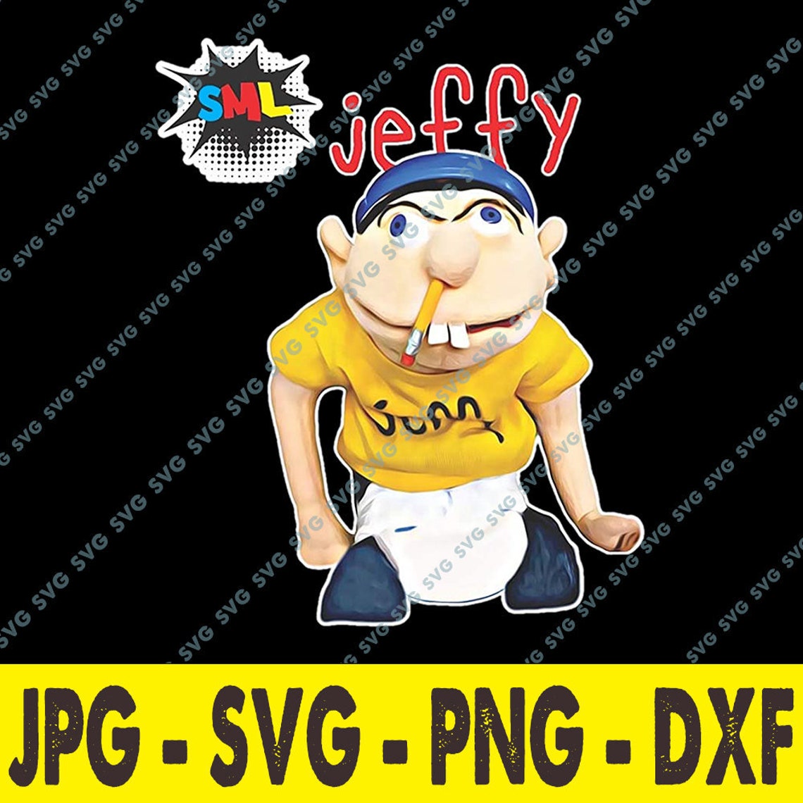 Jeffy the Puppetv Funny SVG Etsy