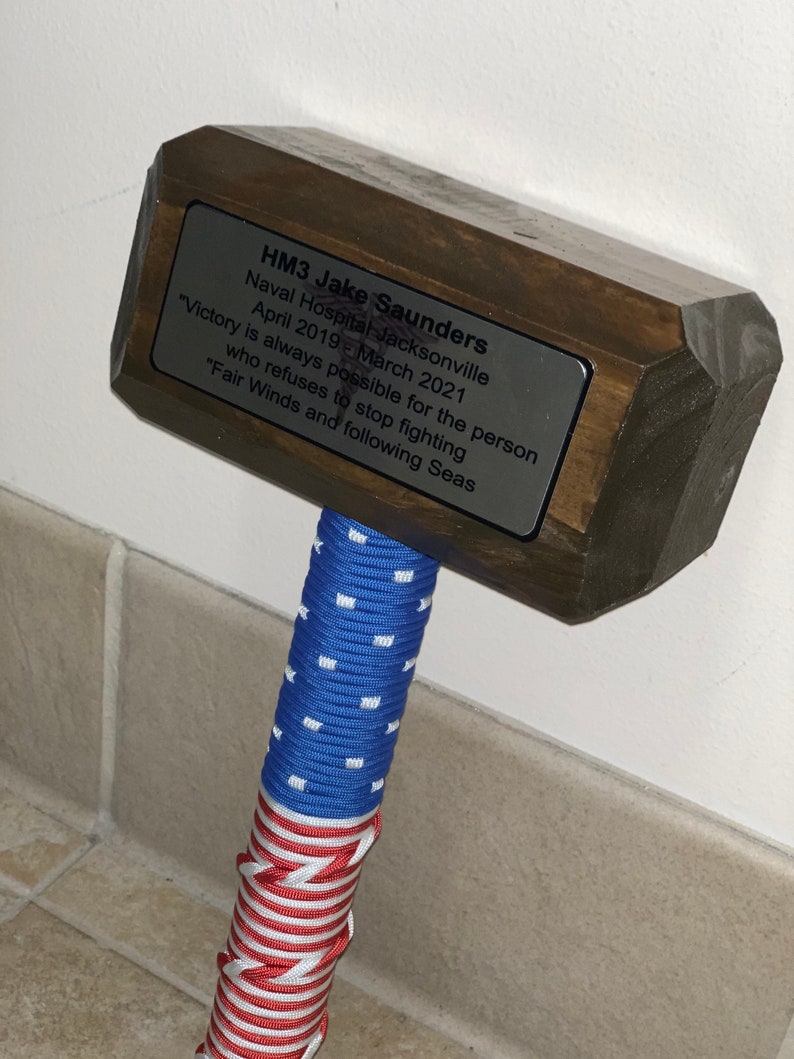 Thor Hammer Paracord Wrapped With Free Engraving Etsy