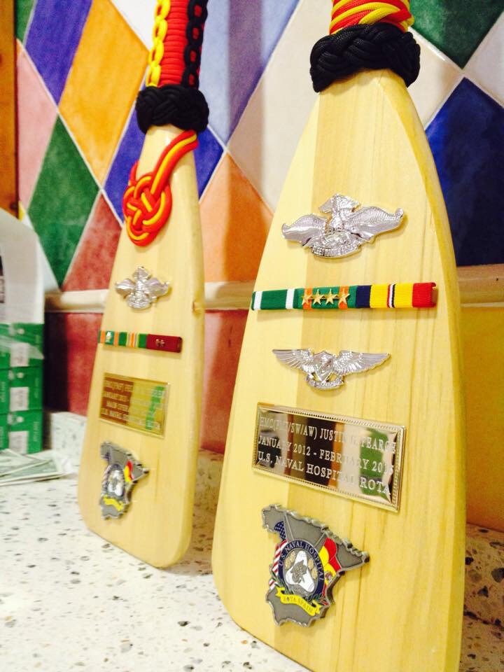 Navy Paddle gift Etsy