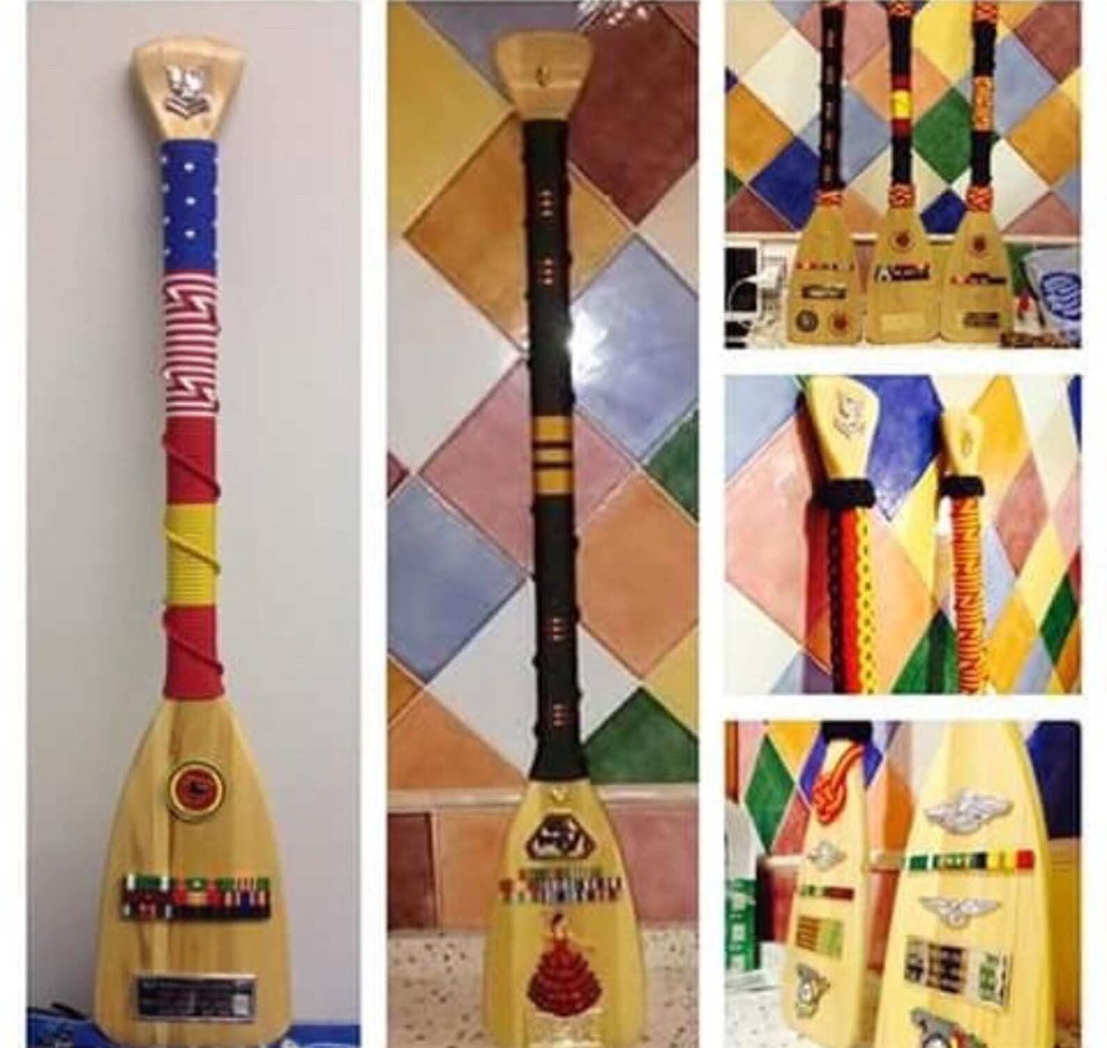 Navy Paddle Gift Etsy