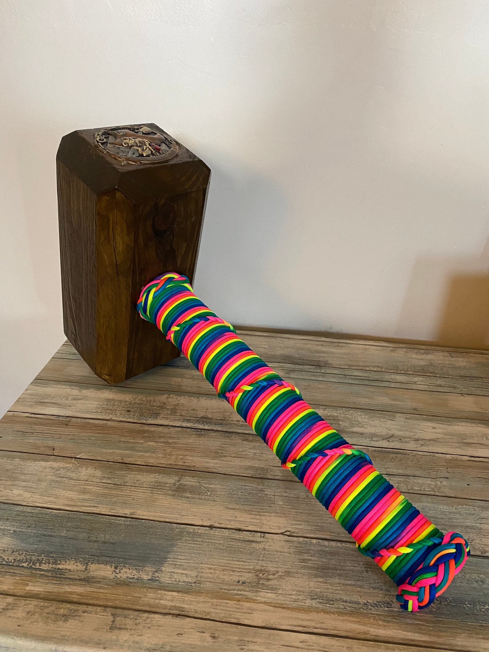 Thor Hammer paracord wrapped Etsy