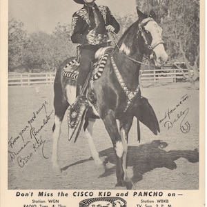Duncan Renaldo as the &quot;Cisco Kid&quot; Publicity Photo for Butter-nut Bread