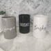 Personalised Ceramic Brush Holder / Customised Toothbrush Pot /Make-up Brush Holder | Bathroom & Bedroom Accessories