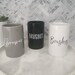 Personalised Ceramic Brush Holder / Customised Toothbrush Pot /Make-up Brush Holder | Bathroom & Bedroom Accessories 