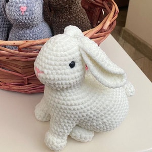 Crochet bunny pattern | Amigurumi Easter rabbit bunny pattern  3 in 1 Bundle bunnies crochet pattern Printable PDF English